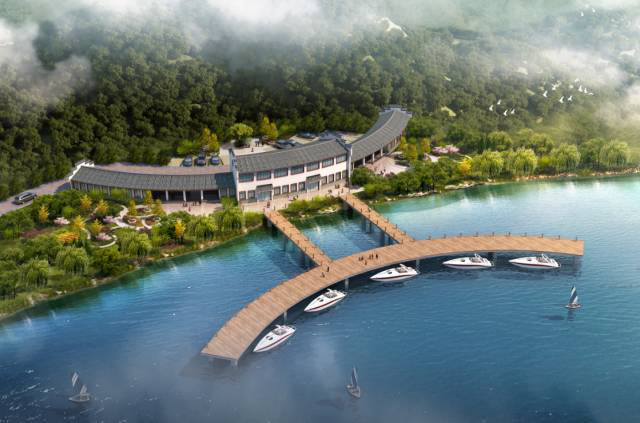 東風(fēng)湖浮動動碼頭 廣州中航水上設(shè)施建造有限公司