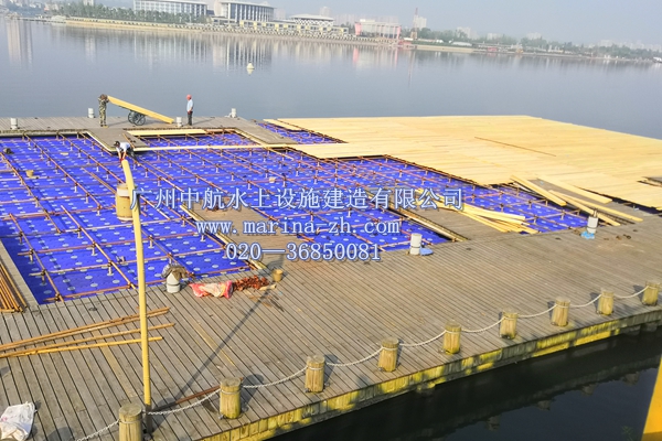 龍舟賽平臺 水上浮筒 水上平臺 賽事平臺 廣州中航水上設(shè)施建造有限公司 